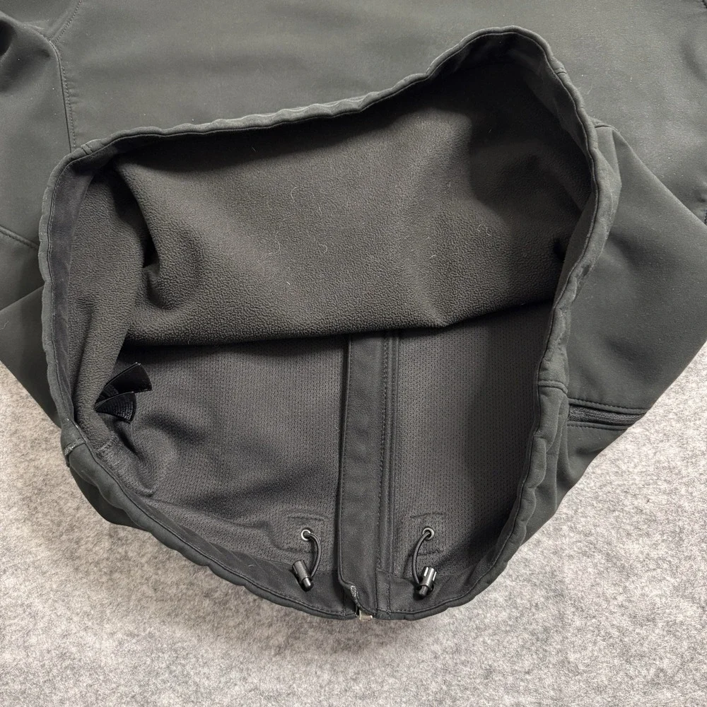 North Face Apex Jacket‎ Black Softshell Full Zip Mens Medium